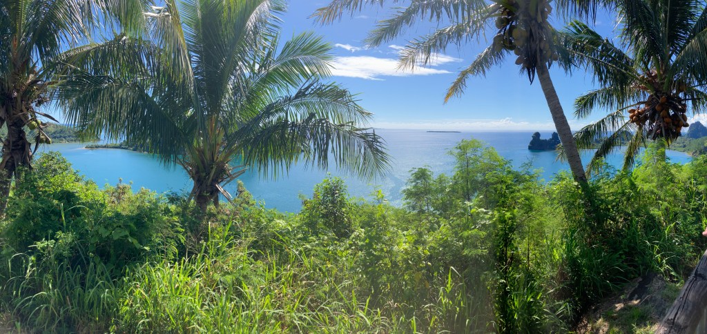 Day 4 on a small island – good food and a swim in the&nbsp;sea